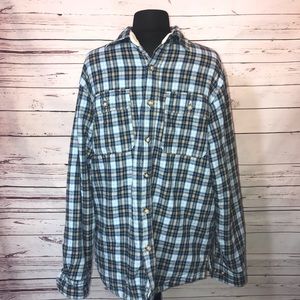 Lanesboro Buffalo Plaid  Fleece Lined Shirt